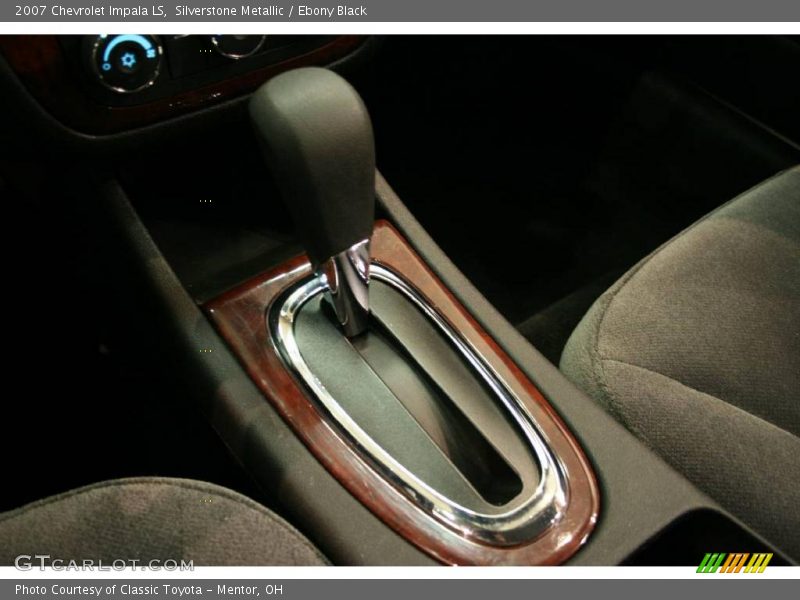 Silverstone Metallic / Ebony Black 2007 Chevrolet Impala LS