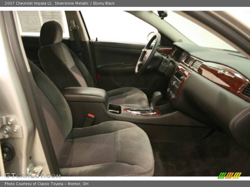 Silverstone Metallic / Ebony Black 2007 Chevrolet Impala LS