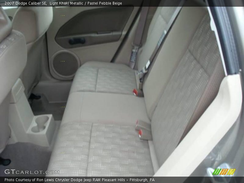 Light Khaki Metallic / Pastel Pebble Beige 2007 Dodge Caliber SE