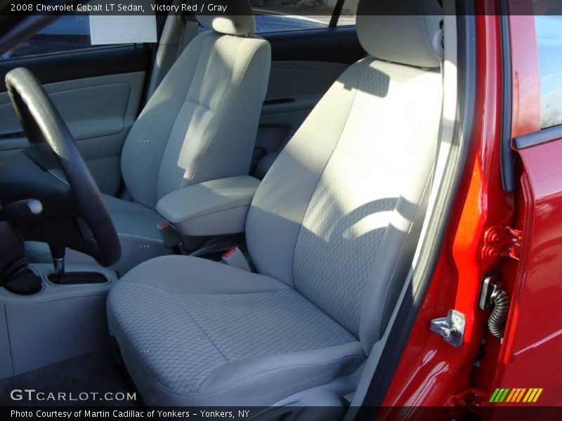 Victory Red / Gray 2008 Chevrolet Cobalt LT Sedan