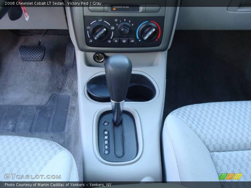 Victory Red / Gray 2008 Chevrolet Cobalt LT Sedan