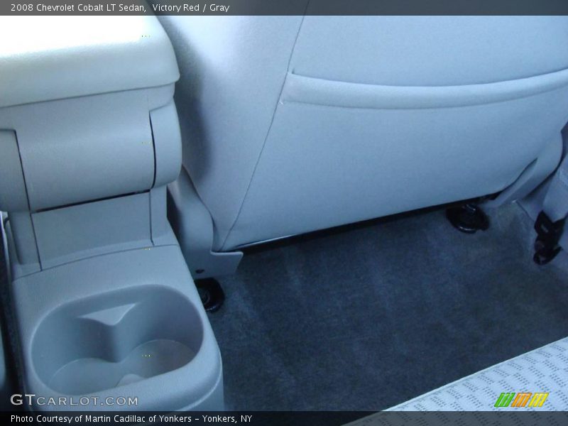 Victory Red / Gray 2008 Chevrolet Cobalt LT Sedan