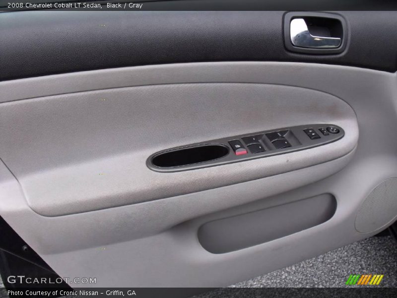 Black / Gray 2008 Chevrolet Cobalt LT Sedan