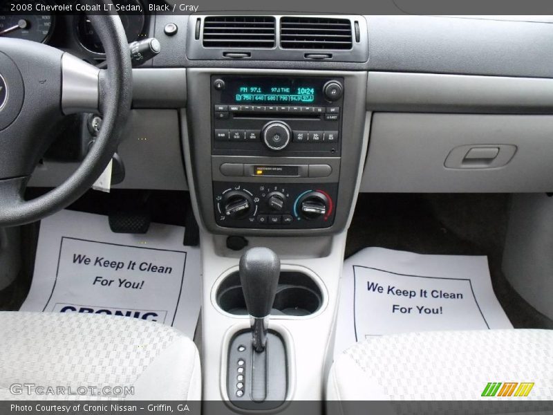 Black / Gray 2008 Chevrolet Cobalt LT Sedan