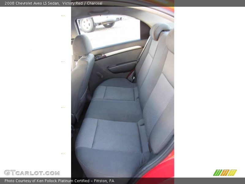 Victory Red / Charcoal 2008 Chevrolet Aveo LS Sedan