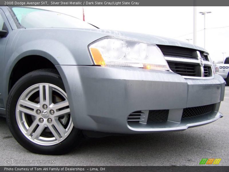 Silver Steel Metallic / Dark Slate Gray/Light Slate Gray 2008 Dodge Avenger SXT