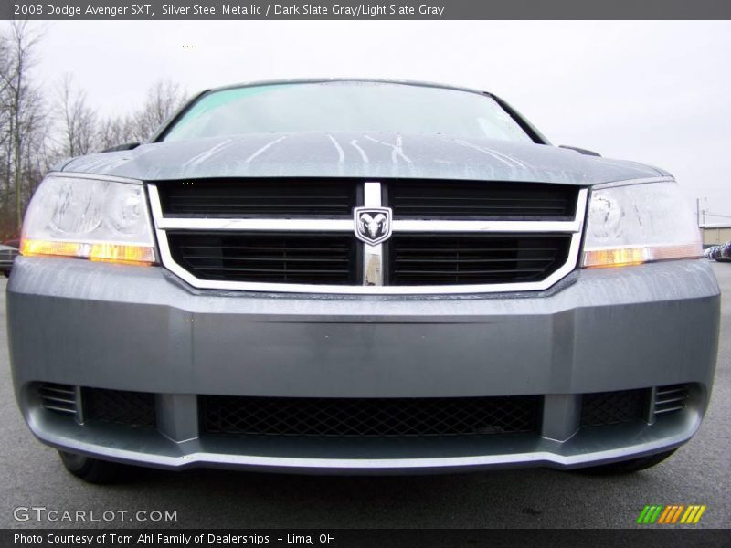 Silver Steel Metallic / Dark Slate Gray/Light Slate Gray 2008 Dodge Avenger SXT