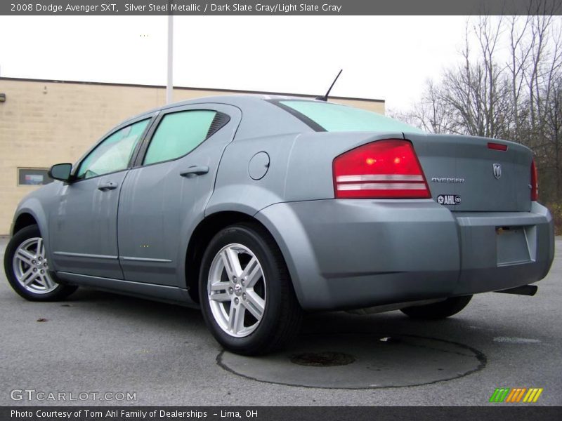 Silver Steel Metallic / Dark Slate Gray/Light Slate Gray 2008 Dodge Avenger SXT