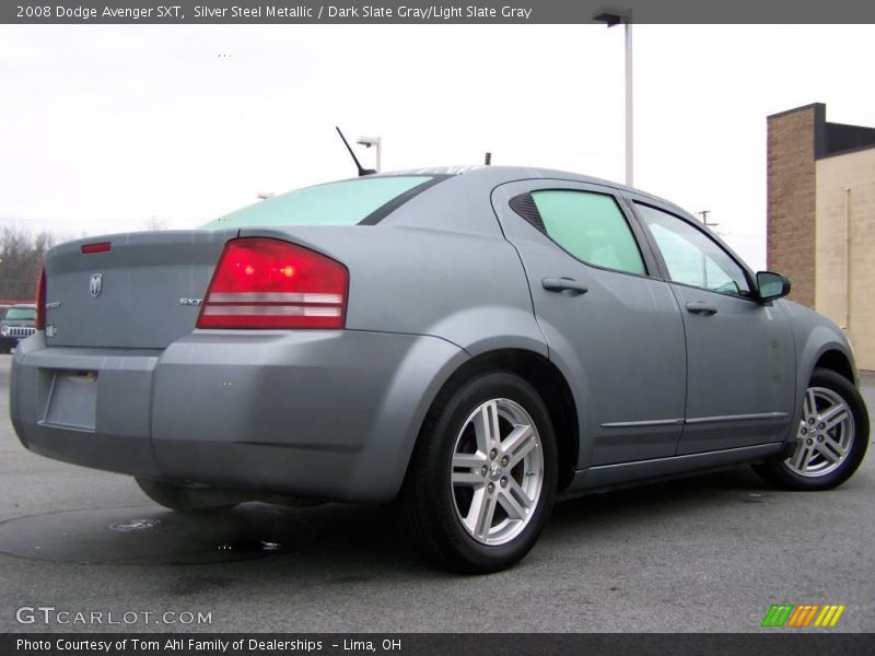 Silver Steel Metallic / Dark Slate Gray/Light Slate Gray 2008 Dodge Avenger SXT