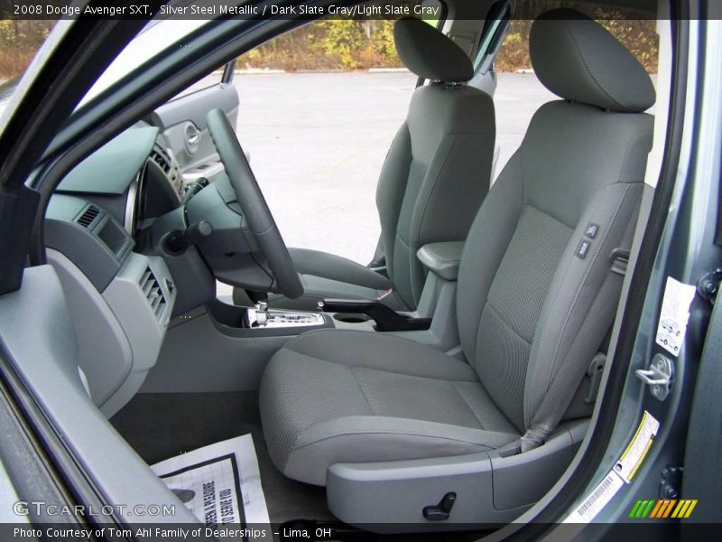 Silver Steel Metallic / Dark Slate Gray/Light Slate Gray 2008 Dodge Avenger SXT