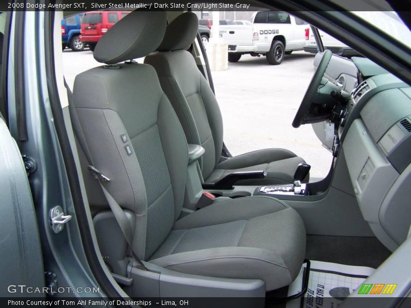 Silver Steel Metallic / Dark Slate Gray/Light Slate Gray 2008 Dodge Avenger SXT