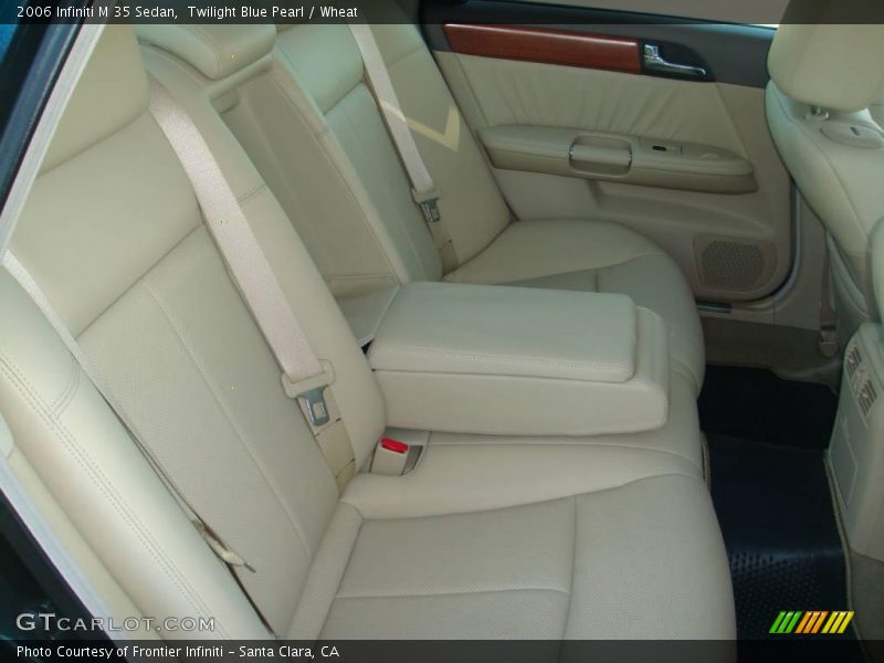 Twilight Blue Pearl / Wheat 2006 Infiniti M 35 Sedan