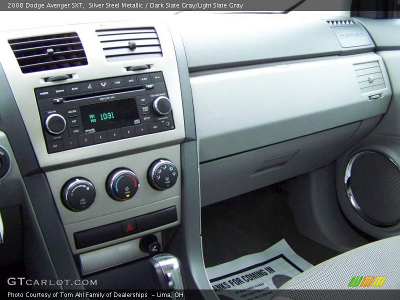 Silver Steel Metallic / Dark Slate Gray/Light Slate Gray 2008 Dodge Avenger SXT