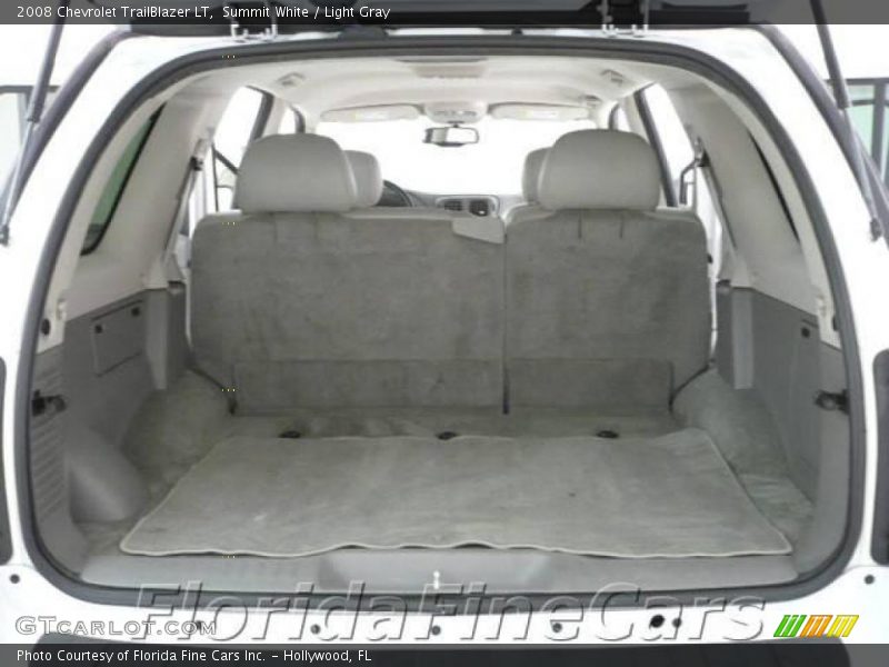 Summit White / Light Gray 2008 Chevrolet TrailBlazer LT