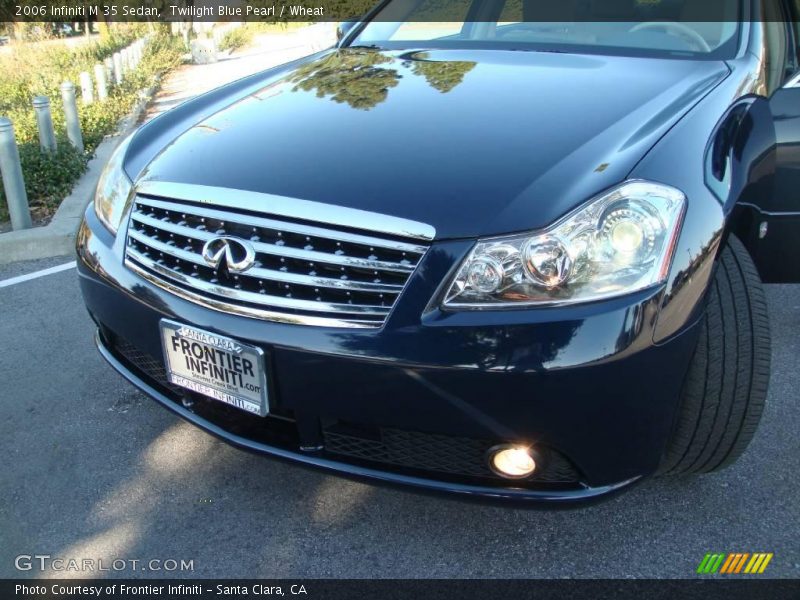 Twilight Blue Pearl / Wheat 2006 Infiniti M 35 Sedan