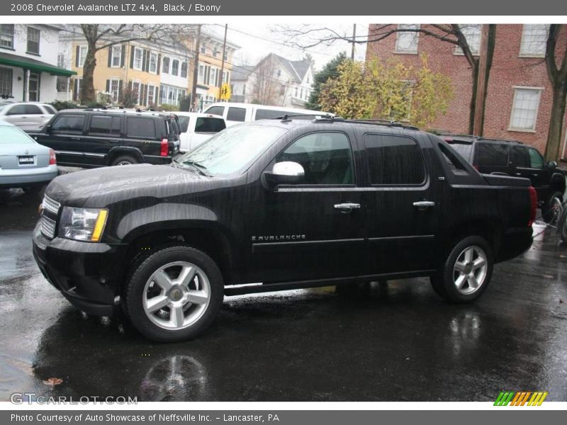 Black / Ebony 2008 Chevrolet Avalanche LTZ 4x4