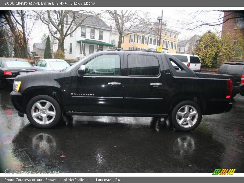 Black / Ebony 2008 Chevrolet Avalanche LTZ 4x4