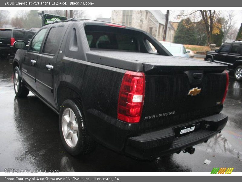 Black / Ebony 2008 Chevrolet Avalanche LTZ 4x4