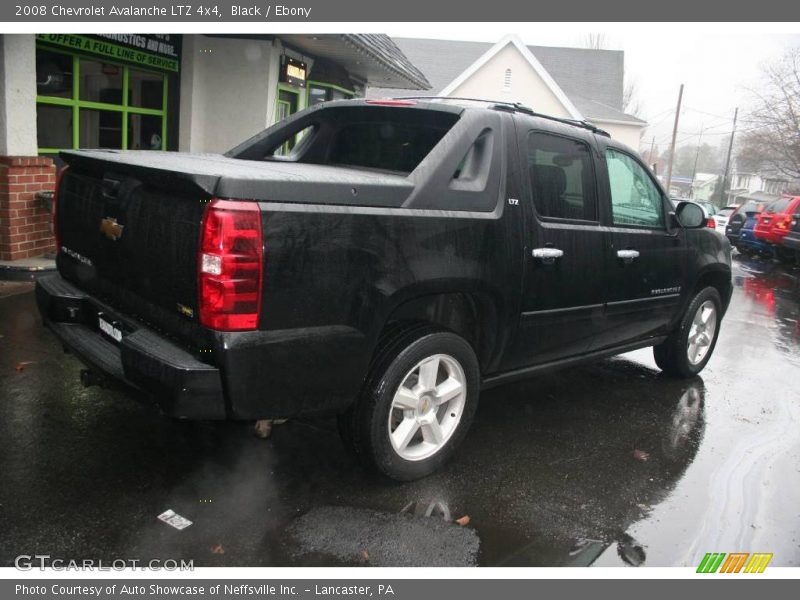 Black / Ebony 2008 Chevrolet Avalanche LTZ 4x4
