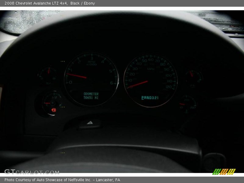 Black / Ebony 2008 Chevrolet Avalanche LTZ 4x4