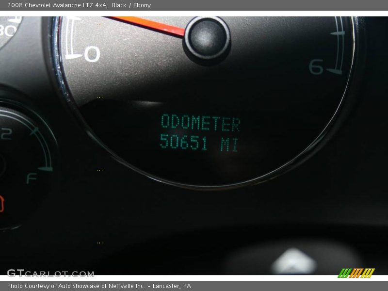 Black / Ebony 2008 Chevrolet Avalanche LTZ 4x4