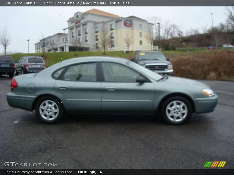 Light Tundra Metallic / Medium/Dark Pebble Beige 2006 Ford Taurus SE