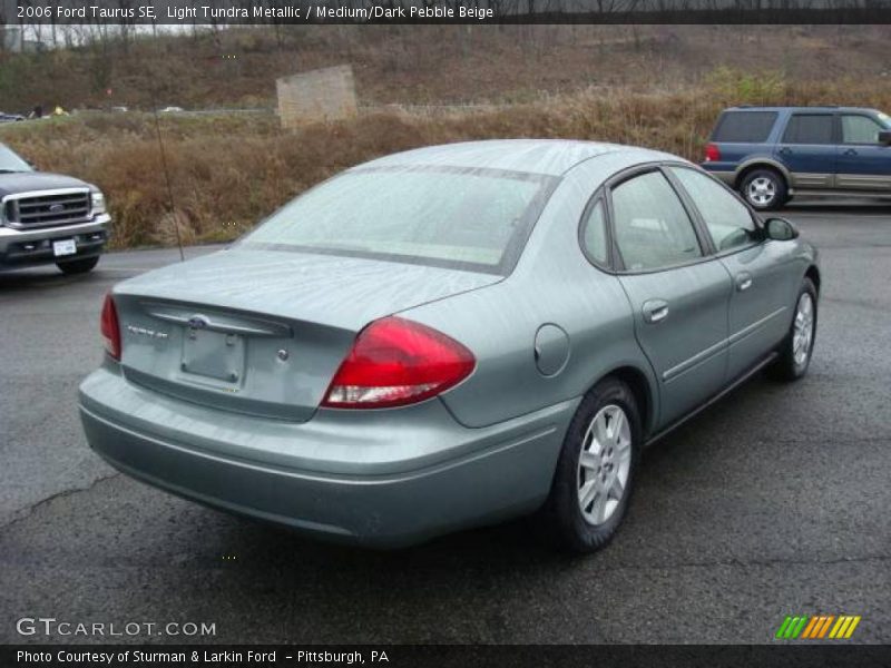 Light Tundra Metallic / Medium/Dark Pebble Beige 2006 Ford Taurus SE