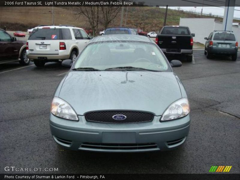 Light Tundra Metallic / Medium/Dark Pebble Beige 2006 Ford Taurus SE