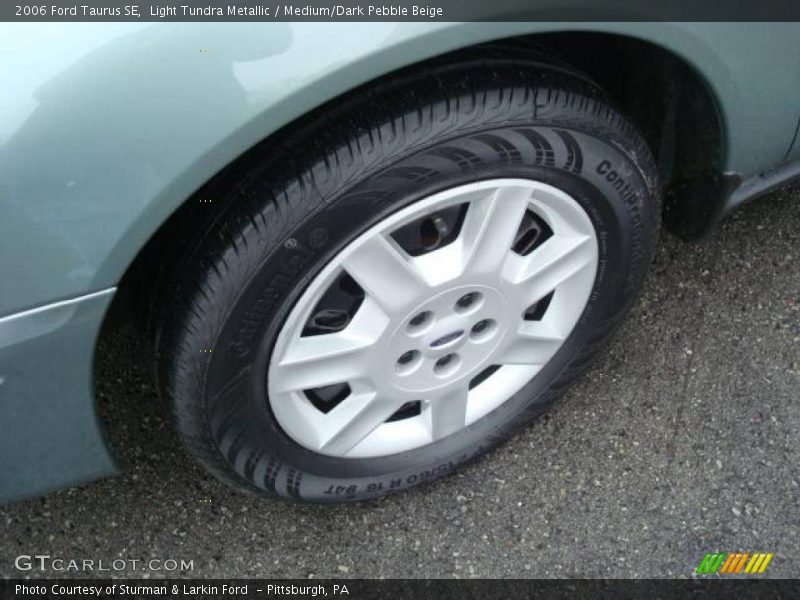 Light Tundra Metallic / Medium/Dark Pebble Beige 2006 Ford Taurus SE