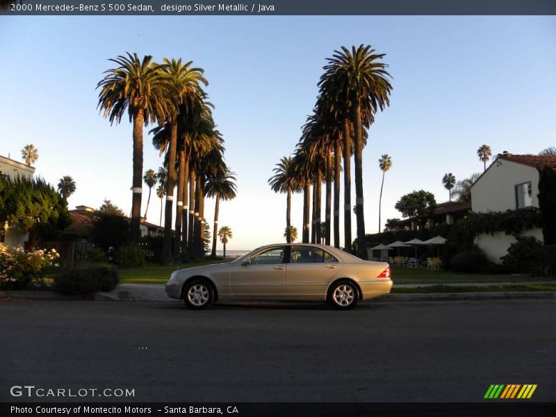 designo Silver Metallic / Java 2000 Mercedes-Benz S 500 Sedan