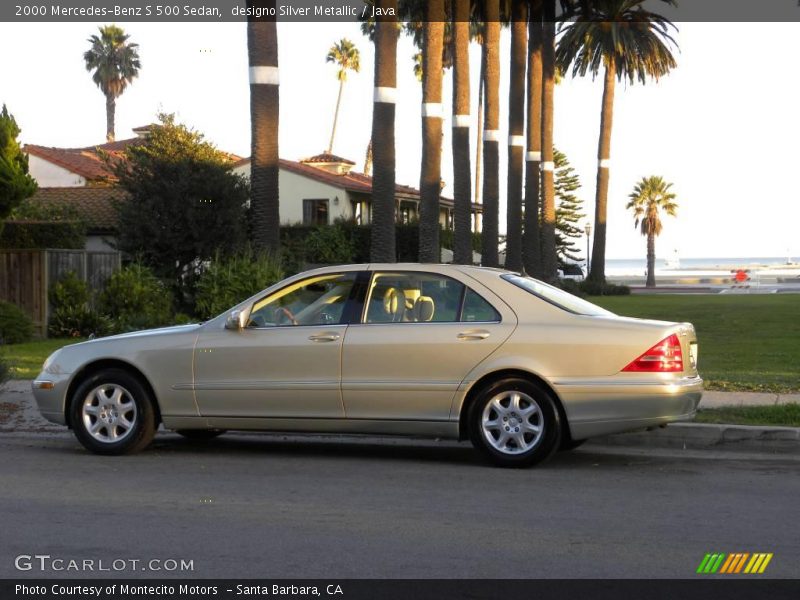 designo Silver Metallic / Java 2000 Mercedes-Benz S 500 Sedan