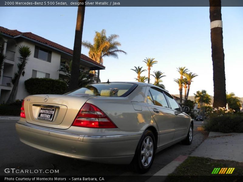 designo Silver Metallic / Java 2000 Mercedes-Benz S 500 Sedan