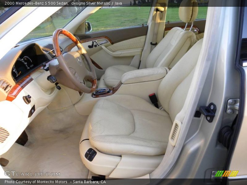 designo Silver Metallic / Java 2000 Mercedes-Benz S 500 Sedan