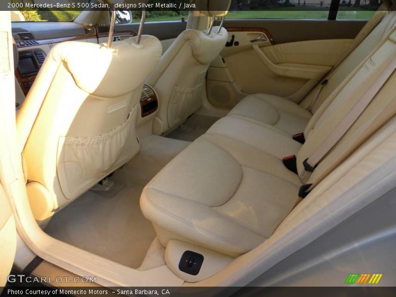 designo Silver Metallic / Java 2000 Mercedes-Benz S 500 Sedan