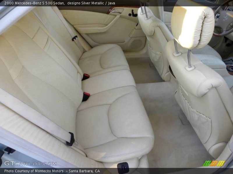 designo Silver Metallic / Java 2000 Mercedes-Benz S 500 Sedan