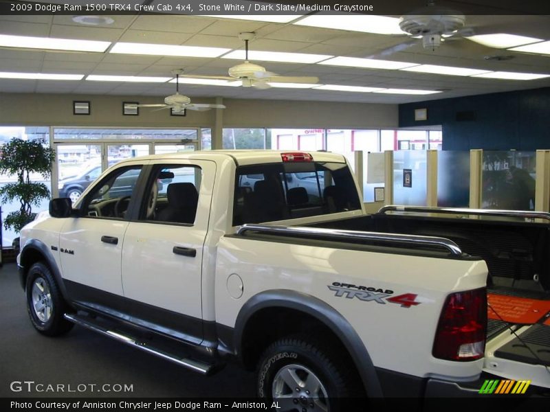 Stone White / Dark Slate/Medium Graystone 2009 Dodge Ram 1500 TRX4 Crew Cab 4x4