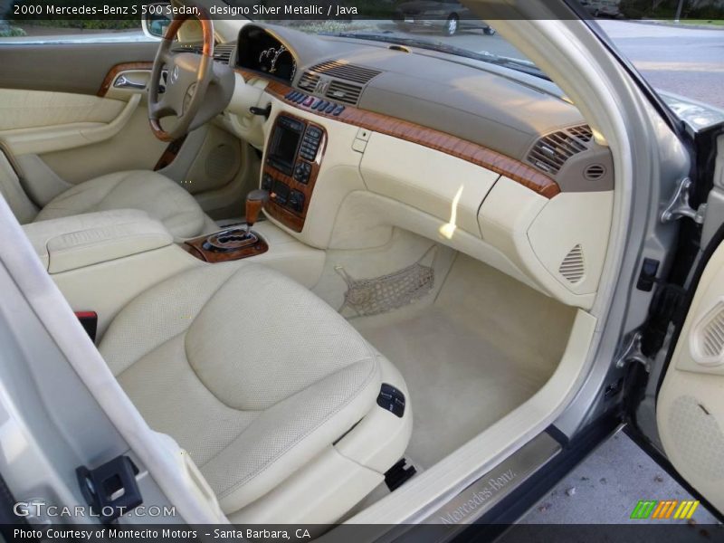 designo Silver Metallic / Java 2000 Mercedes-Benz S 500 Sedan