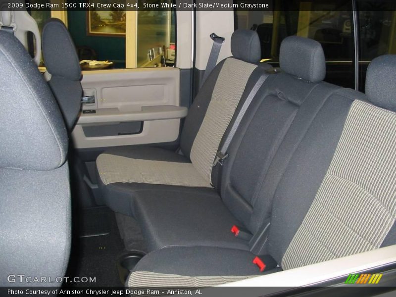 Stone White / Dark Slate/Medium Graystone 2009 Dodge Ram 1500 TRX4 Crew Cab 4x4