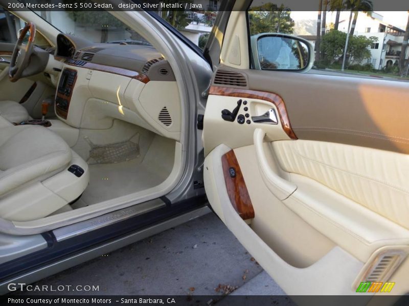 designo Silver Metallic / Java 2000 Mercedes-Benz S 500 Sedan