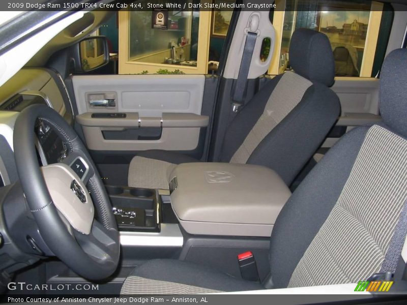 Stone White / Dark Slate/Medium Graystone 2009 Dodge Ram 1500 TRX4 Crew Cab 4x4