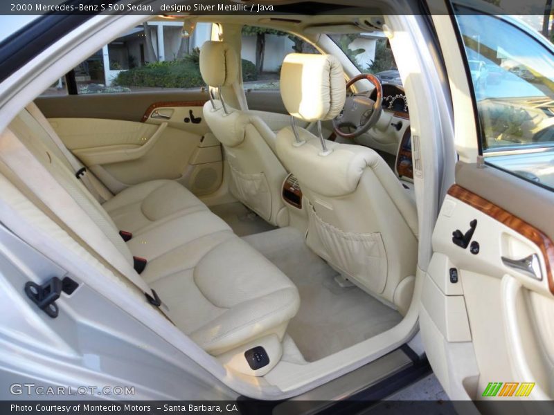 designo Silver Metallic / Java 2000 Mercedes-Benz S 500 Sedan