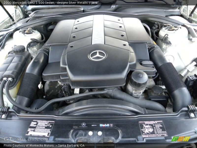 designo Silver Metallic / Java 2000 Mercedes-Benz S 500 Sedan