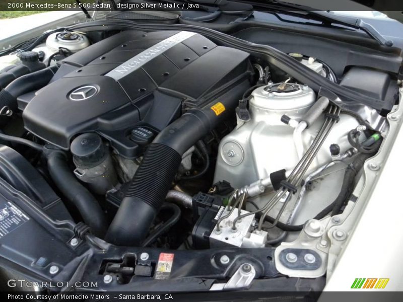 designo Silver Metallic / Java 2000 Mercedes-Benz S 500 Sedan