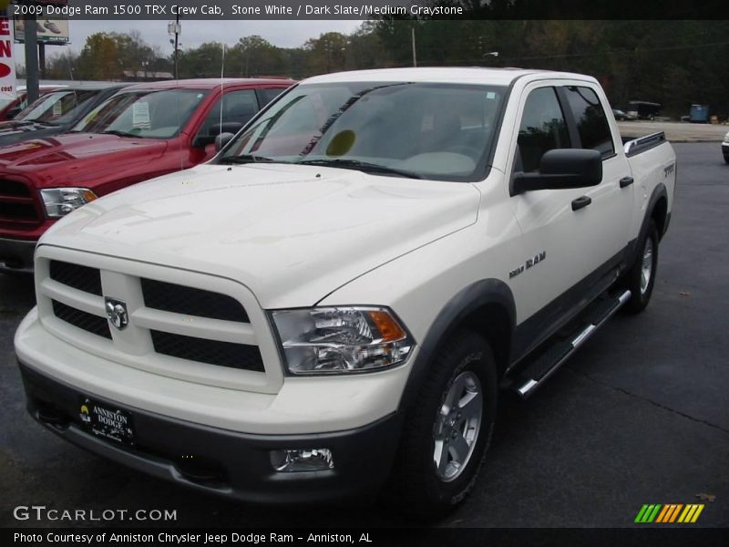 Stone White / Dark Slate/Medium Graystone 2009 Dodge Ram 1500 TRX Crew Cab