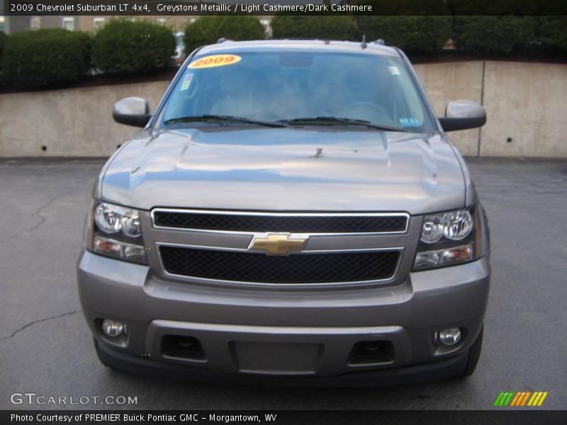 Greystone Metallic / Light Cashmere/Dark Cashmere 2009 Chevrolet Suburban LT 4x4