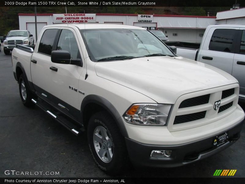 Stone White / Dark Slate/Medium Graystone 2009 Dodge Ram 1500 TRX Crew Cab