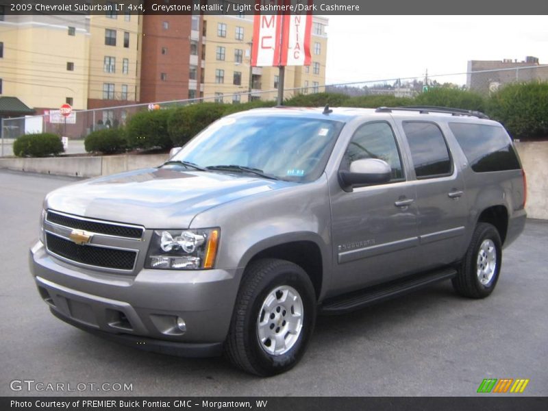 Greystone Metallic / Light Cashmere/Dark Cashmere 2009 Chevrolet Suburban LT 4x4