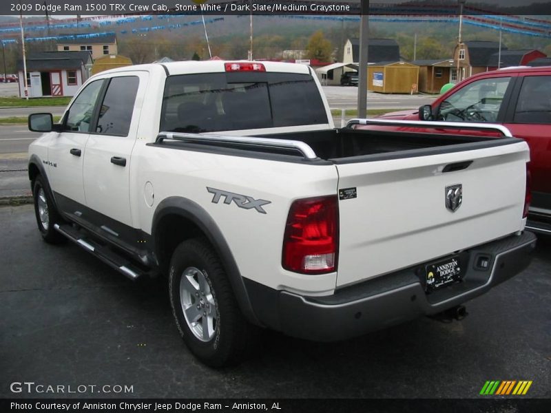 Stone White / Dark Slate/Medium Graystone 2009 Dodge Ram 1500 TRX Crew Cab