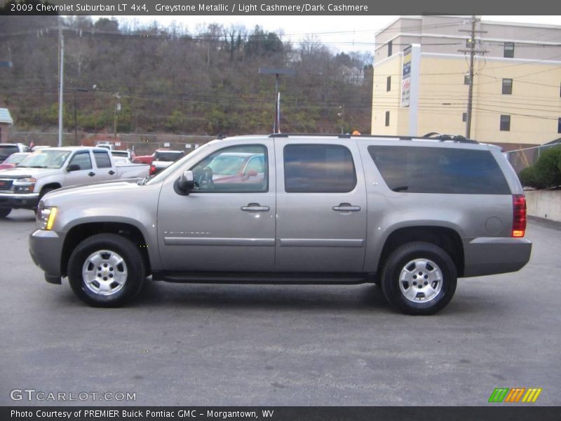 Greystone Metallic / Light Cashmere/Dark Cashmere 2009 Chevrolet Suburban LT 4x4