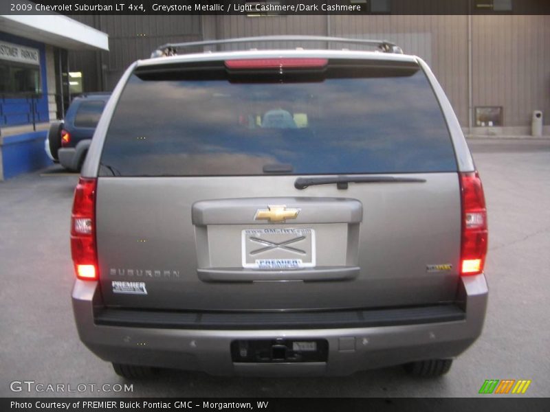 Greystone Metallic / Light Cashmere/Dark Cashmere 2009 Chevrolet Suburban LT 4x4